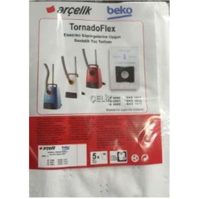 Resim Arçelik S 4960 Orjinal Bez Toz Torbası 5 Adet (498226966) 