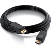 Resim BK Teknoloji Gold Plated Displayport Erkek-Erkek Görüntü Kablosu 5 Metre 