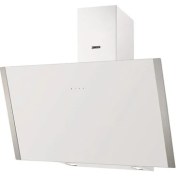 Resim Zanussi ZHV64450WA 60 Cm Yatay Beyaz Cam Dekoratif Davlumbaz 