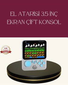 Resim Zengemtx Şarjlı 3.5 İnç Retro Oyun Konsolu 