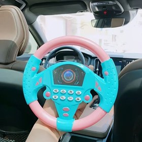 Resim Çocuklar için Emme Kupası ile Etkileşimli Direksiyon Takımı - Gerçekçi Sürüş Simülasyon Kontrol Cihazı, Erken Öğrenme Eğitici Oyuncak, Koordinasyon ve Renk Tanıma Geliştirir, Mükemmel Doğum Günü ve Tatil Hediyesi (Pil Dahil Değil), Çocuk Eğlencesi | Canlı Renkler | Dayanıklı Plastik 