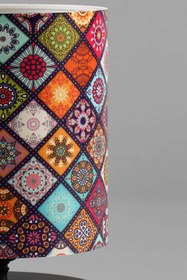 Resim NAVEMU Mini-S Siyah-Çini Desenli (14x14x21 cm) 