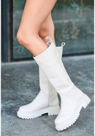 Resim Idax Ten Cilt Topuklu Çizme Ten 