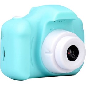 Resim Çocuklar İçin 2.0 inç Mini Kids Dijital HD Kamera LCD Kamera Yeşil 