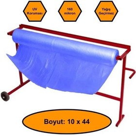 Resim 160 Micron Mavi Naylon Örtü, 10x44 Metre 