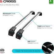 Resim Ka Uyumlu X 2013-2020 Ace-2 Model Gri Ara Atkı A+ Kalite Parça 