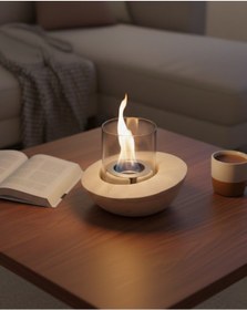 Resim Reyo Stove Lazuli Masaüstü Bioethanol Şömine 