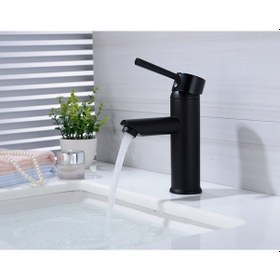 Resim Sardıcı Lüx Musluk Diana Serisi Lavabo Bataryası Siyah 