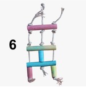 Resim Papağan Tünek Oyuncağı Kuş Tüneği 6 