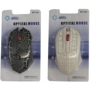 Resim MTC Mt-202 Usb Renkli Desenli Işıklı Mouse 