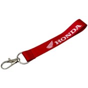 Resim Kaly Honda Anahtarlık Kumaş Kırmızı 