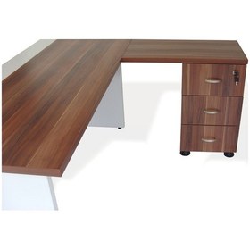 Resim Burovena Vena Oscar Sehpalı L Ofis Çalışma Masası 