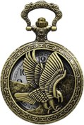 Resim valkyrie Vintage Kartal Motifli Retro Köstekli Cep Saati - Beşiktaş Saat - Kutulu Hediyelik 