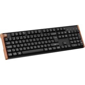 Resim Keychron K10 He Kablosuz Manyetik Anahtar Özel Klavye Gateron Çift Raylı Manyetik Bulutsu Anahtarlar. K10h-f1-tr 