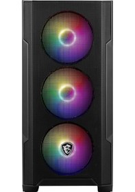 Resim MSI Gaming Water Cooling 100R Ryzen 5 5600 16 GB 512 GB RTX-5060 W11H Masaüstü Oyuncu Bilgisayar 