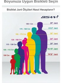 Resim Bisan Savage Ft1 Altus 26 jant 46 CM neon yeşil 8 vites Fat Bike 