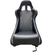 Resim Spor Koltuk Pole Position Deri Siyah 1 Takım 2 Adet 