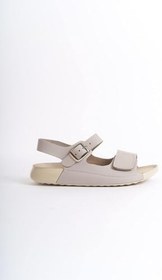 Resim Summer Kadın Özel Taban Hakiki Deri Bej Sandalet -mssr90-bj, Bej, 