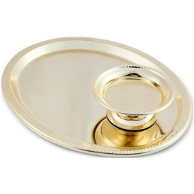 Resim Karaca Fiora Kahve İkram Ve Sunum Tepsisi Gold Gold 