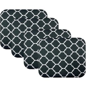 Resim Knsz oturma minderi 4 lü mazlum viona kumaş tel sandalyesi oturma yeri için 