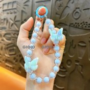 Resim Silver1 Yeni Sevimli Çizgi Film Işıklı Işık Kulomi Büyük Kulak Köpek Hediye Kutusu Anahtarlık Araba Okul Çantası Dıy Kolye Hediye (Yurt Dışından) 