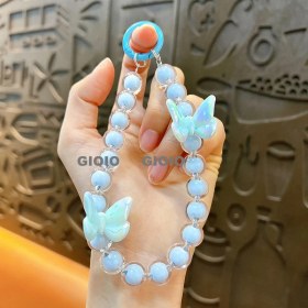 Resim Silver1 Yeni Sevimli Çizgi Film Işıklı Işık Kulomi Büyük Kulak Köpek Hediye Kutusu Anahtarlık Araba Okul Çantası Dıy Kolye Hediye (Yurt Dışından) 