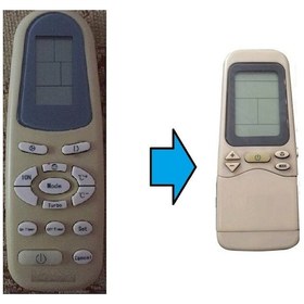 Resim Alaska Alk-9 İç Alk- 12 İç Uyumlu Klima Kumandası 