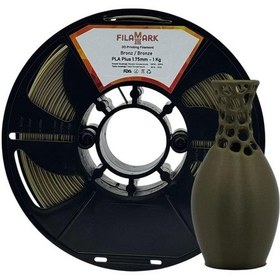 Resim Filamark Pla Plus Filament Bronz 1.75mm 1kg-4246 