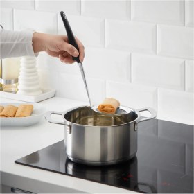 Resim IKEA 365+ Hjälte Kızartma Kevgiri, Paslanmaz Çelik, 34 cm 