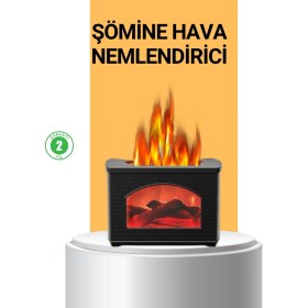 Resim Epilons Aromaterapi Destekli Ultrasonik Nemlendirici Usb Bağlantılı Sessiz Model 