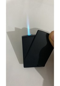 Resim Çakmak Pürmüzlü Kapaktan Kaydırmalı Siyah 