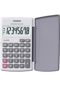 Resim Casio Lc-401lv-we 8 Hane Beyaz Cep Tipi Hesap Makinesi Çok Renkli 
