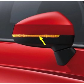 Resim Audi A3 HB 2017-2020 Sağ Dış Dikiz Ayna Sinyal Lambası 8V0949102B 