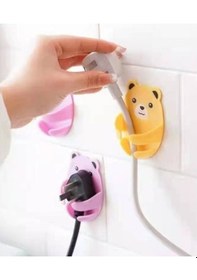 Resim Ayıcık Desenli Sevimli Fiş Tutucu 562741416706 