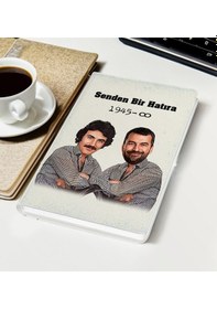 Resim Bk Gift Kişiye Özel Karikatürlü Ferdi Tayfur Hatıran Yeter Tasarımlı Beyaz Defter-2, Arkadaşa Hediye Kobitmeyencom33643 Bk Gift Renkli 