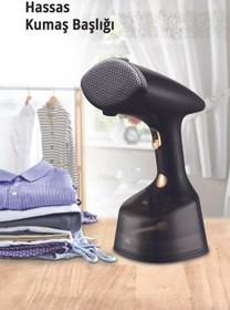 Resim Kiwi Ksı-670N 1800W Portatif Buharlı Kırışıklık Giderici - Paslanmaz Çelik Buhar Çıkışı 