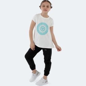 Resim Slazenger POSEIDON Kız Çocuk Tişört Ekru 