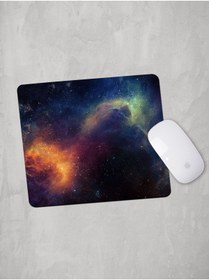 Resim Panorama Ajans Turuncu Yeşil Yıldız Tasarım Mouse Pad 