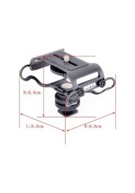 Resim Boya By-C10 Shotgun Mikrofon Sarsıntı Önleyici Şok Emici 