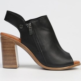 Resim Pierre Cardin Pc-7228 - 3807 Siyah-kadın Topuklu Ayakkabı 001 