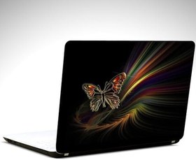 Resim Kelebek Laptop Sticker 13 Inch (34X24Cm) 