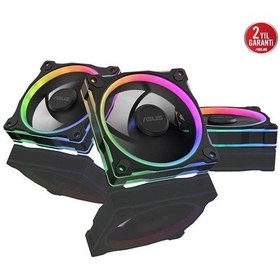 Resim Asus Prıme Mr120 90da00ı0-b09020 Argb Kasa Fanı 3-lü Paket 