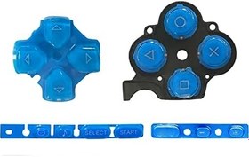 Resim OSTENT Düğmeler Tuş Takımı Seti Sony PSP 3000 Serisi Konsol için Onarım Değiştirme Renk Mavi 
