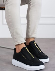 Resim Zerenyus Yüksek Taban Fermuar Detaylı Casual Sneaker Tarz Erkek Ayakkabı 