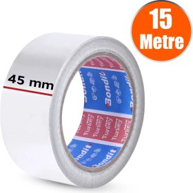 Resim Badem10 Alüminyum Folyo Bant Yanmaz 45 Mm X 15 Metre 