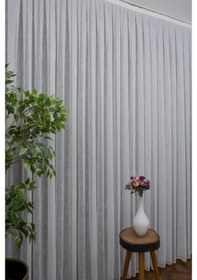 Resim Evdepo Home Kullanıma Hazır Keten Tül Perde (540683508) 