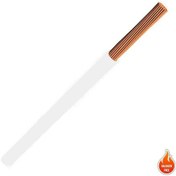 Resim Kablo Yanmaz 4 Mm Çok Telli Tek Damarlı Beyaz 25 Metre Top 