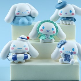 Resim For My Melody Tavşan Figürinleri İçin - Sevimli, Pastel Renkli El Yapımı PVC Oyuncaklar, Kurdeleler ve Aksesuarlar ile, Pasta Üstleri ve Masaüstü Dekoru İçin İdeal, Pasta Üstü Dekoru | Canlı Tasarım | Detaylı El Sanatçılığı 