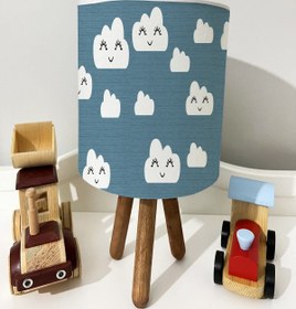 Resim dekomingo GÜLEN BULUT DESENLİ BEBEK VE ÇOCUK ODASI 