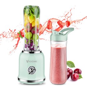 Resim Yasomi BL019 Retro Beyaz Smoothie Blender (Yasomi Türkiye Garantili ) Yasomi